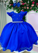 Vestido Ysa Kids Francine Azul Royal