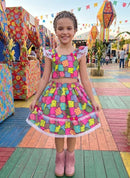 Conjunto Mini Miss Junino Magia do Sertão