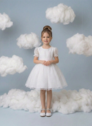 Vestido Marie Branco Bolinhas