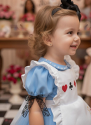 Vestido Princesa Belli Alice no Pais das Maravilhas