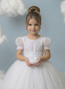 Vestido Marie Branco Bolinhas