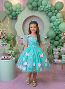 Vestido Marie Jardim Encantado Isis Luxinho