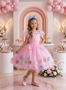 Vestido Marie Jardim Encantado Isis Luxinho