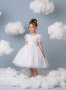 Vestido Marie Branco Bolinhas