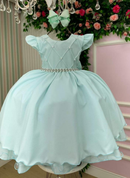 Vestido Ysa Kids Francine Verde Claro