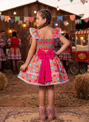 Conjunto Mini Miss Junino Sertão Magico