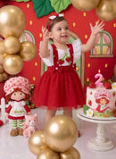 Romper/Vestido Princesa Belli Moranguinho