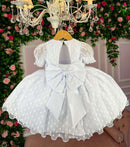 Vestido Marie Branco Bolinhas