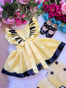 Romper/Vestido Princesa Abelha - Abelinha