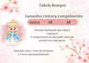 Romper/Vestido Princesa Belli Bolofofos - Bolo Fofos Rosa