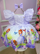 Vestido Temáticos Kids Princesa Sofia