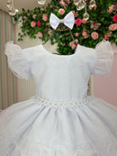 Vestido Ysa Kids Belinda Branco