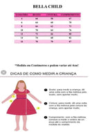 Vestido Infantil Bella Child Sereia