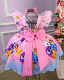 Vestido Temáticos Kids Bolofofos - Bolo Fofos Rosa Bebe