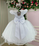 Vestido Marie Jardim Encantado Mel Branco