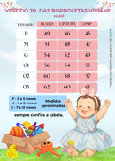 Vestido Marie Jardim das Borboletas Branco Viviane