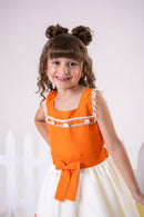 Vestido Tematicos Kids Moana Modelo 3