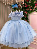 Vestido Bella Child Martina Azul Bebe