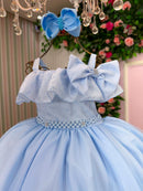 Vestido Bella Child Martina Azul Bebe
