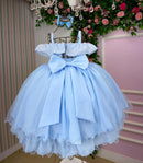 Vestido Bella Child Martina Azul Bebe
