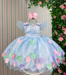 Vestido Marie Jardim Encantado Isis Luxinho